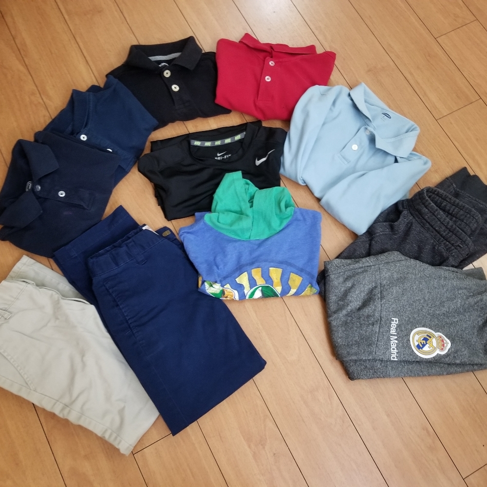 Boy bundle uniforms/regular shirts
